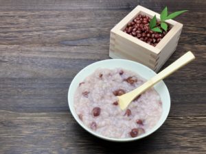 red bean porridge