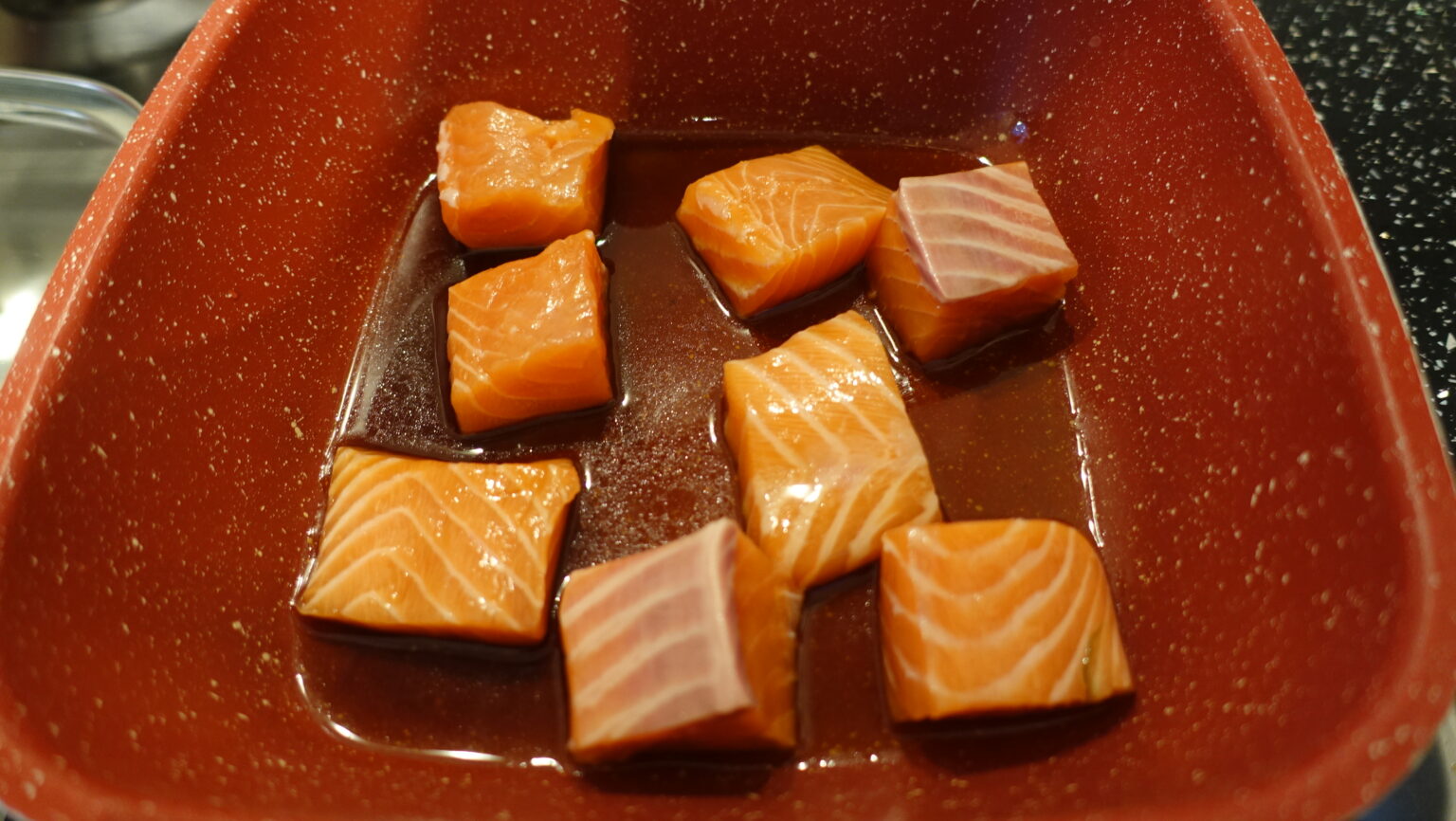 Grilled salmon soaked in soy sauce(Easy recipe) Enjoy Japanese Food